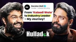 From Kabadi Wala to E-Waste Empire | Hulladek&rsquo;s Recycling Journey | TFD #interview #abhishekvyas