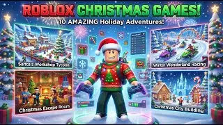 🎮 ROBLOX CHRISTMAS GAMES! The BEST Holiday Adventures That'll Keep You Gaming ALL DAY! ❄️