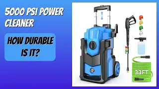 REVIEW (2025): 5000 PSI Power Cleaner. Features