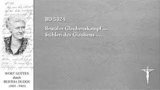 BD 5324 - Brutaler Glaubenskampf .... St&auml;hlen des Glaubens ....