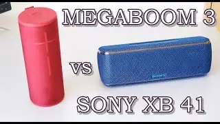 UE Megaboom 3 vs Sony XB41 review