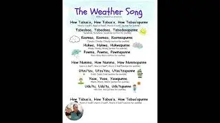 Reno Sparks Indian Colony ECE weather song