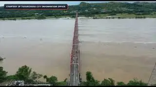 Tuguegarao&rsquo;s Buntun Bridge reaches critical water level