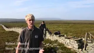 North Pennines AONB Partnership's Heritage Skills programme - Dry Stone Walling