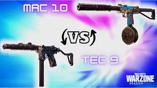 Mac 10 vs Tec 9 in Warzone Season 5 | In-Depth Statistics with Best Class Setups