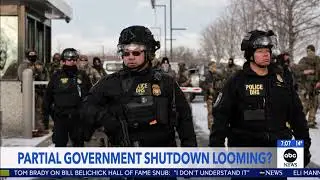 Government shutdown 2026 update: Democrats poised to trigger shutdown if ICE reform demands unmet