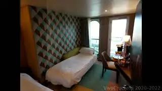 Costa Smeralda Camarote 5326 Balcón Classic Balcony Cabin