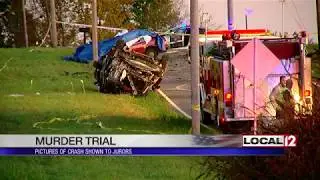 Pictures of crash that killed NKY family shown to jurors in Greis murder trial