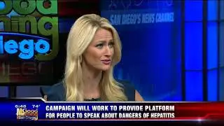 WORLD HEPATITIS DAY  2018 on KUSI in San Diego