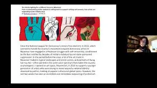 NIU Art Museum - Myanmar Women Artists and the Art of Protest