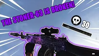 THE STONER-63 is BROKEN in WARZONE!!! (Best Stoner-63 Warzone Class)