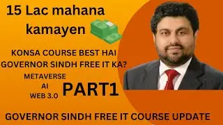Metaverse kya hai? | Governor sindh free IT couses ka konsa course best hai? | High income skills?