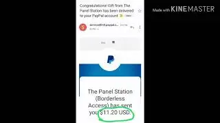 The Panel Station proof of payment 💵💲💲💰
