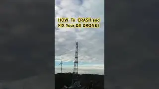 Oh No! Crashed My DJI Drone 😱But fixed it! #dji #dronerepair #djidrones