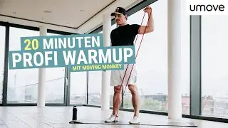 20 MINUTEN WARMUP WIE PROFIS | Aufw&auml;rmen vor dem Training mit Leon Staege | umove