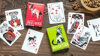 Artiphany | Illustrated Dog & Cat Playing Cards