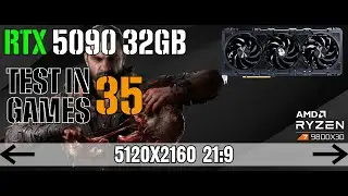 RTX 5090 32GB - TEST IN 35 GAMES - 5120x2160 21:9 | Benchmark