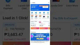 error lazada cash in