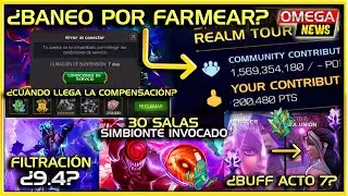 ЗАПРЕТ xFARMING? ДАТА *КОМПЕНСАЦИЯ* -УСИЛИТЕЛЬНЫЙ АКТ 7- УТЕЧКА 9.4? 30 ВЫЗВАННЫХ КОМНАТ СИМБИОНО...