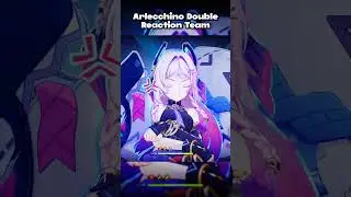 Arlecchino Double Reaction Team #genshinimpact #genshin #arlecchino #citlali #yelan #shorts #short