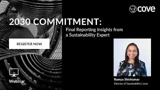 2030 Commitment: Final Reporting Insights from a Sustainability Expert
