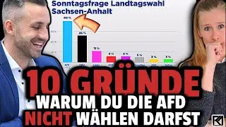 AfD REKORD UMFRAGE: Warum es genau jetzt so wichtig ist, RICHTIG zu w&auml;hlen 😉 | 10 Gr&uuml;nde...