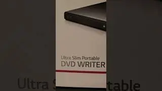 LG Ultra Slim DVD Writer Unboxing