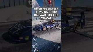 difference between a fwdcar Redcar awdcar and 6x6 car#cpm2#shorts #cars#shorts#viral#mrbeast#help