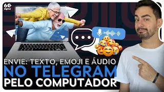 COMO MANDAR MENSAGEM, &Aacute;UDIO E EMOJI NO TELEGRAM PELO COMPUTADOR