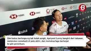 Selamat dari Tekanan Wakil Taiwan, Teriakan Apriyani Pastikan Jumpa Ganda Putri No.1 Malaysia