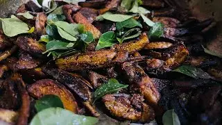 Simple Brinjal fry | கத்தரிக்காய் வறுவல் @home #brinjalfry #கத்திரிக்காய்