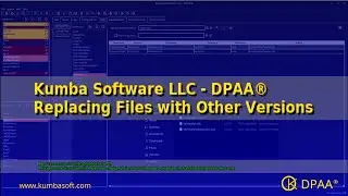 DPAA&reg; - Replacing Files with Other Versions
