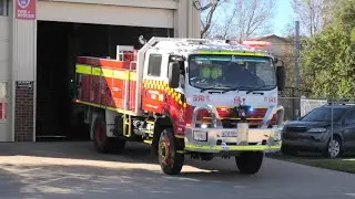 [Fire & Rescue NSW] Richmond P82 and CT82 Responding
