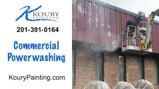 Commercial Power Washing NJ | Powerwashing NJ | Pressure Washing NJ | Koury Painting & Power Washing