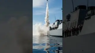 Unstoppable force: Witness a vertical naval #shorts #Navy #missilelaunch #warship #viralshorts #fyp