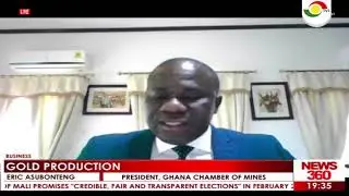 GOLD PRODUCTION; GHANA MAINTAINS FIRST  POSITION IN AFRICA