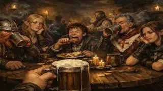 🍺 Fantasy Tavern Lo-Fi ~ Chill Beats to Relax/Sleep/Study | Dream Realm