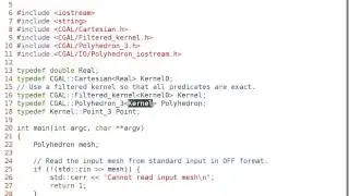 CGAL --- Part 4 of N --- Example Programs