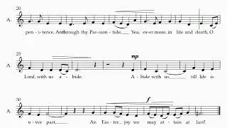 Lord Who Throughout These Forty Days Kenneth Koosche ALTO