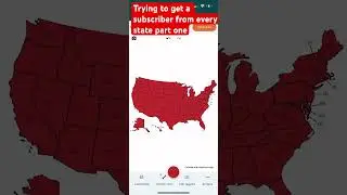 Trying to get a subscribe from every state in the USA #America #States #StateSeries