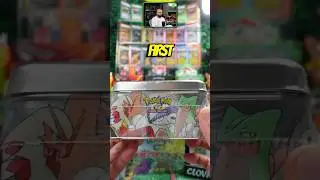 I Opened the FIRST EVER Pok&eacute;mon Tin 🤯💥 ($2,000 Unboxing) #pokemoncommunity #pokemontcg #pokemon