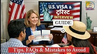 US VISA Tourists Interview Guide | Tips, FAQs & Mistakes to Avoid
