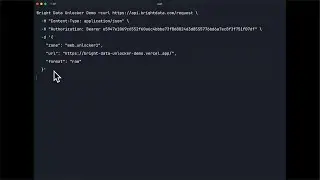Quick demo of Unlocker API in action