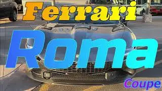 2021 Ferrari ROMA Coupe GT  | Grigio Ingrid | Twin-Turbo | 3.9L V8 | 612HP | 561 LbFt | 8-Speed Auto