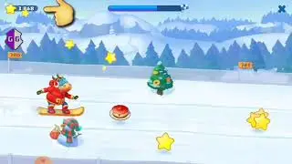 Township collecting 3927 stars in 1 go | Snow Boarding Event | Game Changer Tips and Tricks