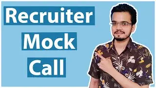 Recruiter Calling a Candidate | Sample Mock Calls | Excel Sheet Entry | Recruiter Training