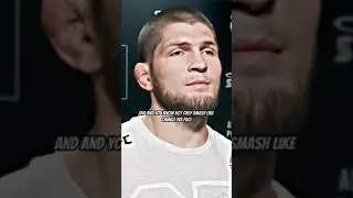 Хабиб: &laquo;Я хочу изменить его лицо, а не только разбить&raquo; 🥶🥶🥶