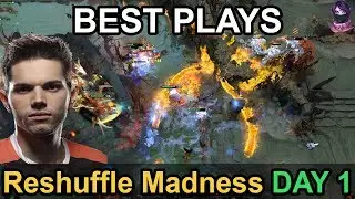 Reshuffle Madness BEST PLAYS Day 1 Highlights Dota 2 by Time 2 Dota #dota2