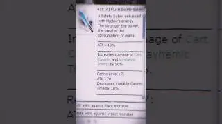 +15 [A] Flush Safety Saber Refine Overview #ragnarokonline