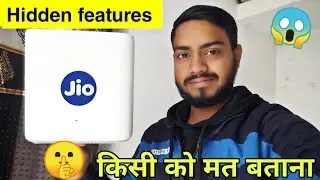 Jio air fiber 5 hidden features | Hidden features of Jioairfiber 5G #jioairfiber